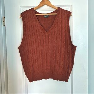 NWOT Wild Fable Burnt Orange Sweater Vest